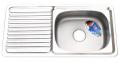 Chậu rửa Inox Tân Á 1 hố 1 bàn TA23